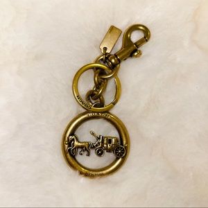 Classic Coach Carriage Keychain